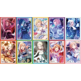 学园偶像大师 武士道HG卡套 初始SSR插图 67*92mm 一包75张