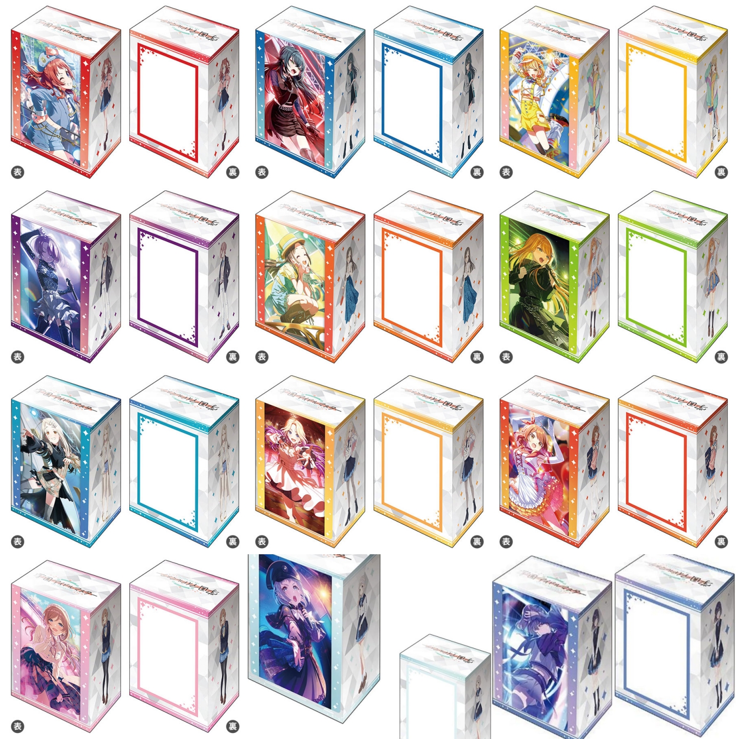 学园偶像大师 武士道动漫塑料卡盒V3 SOLO插图