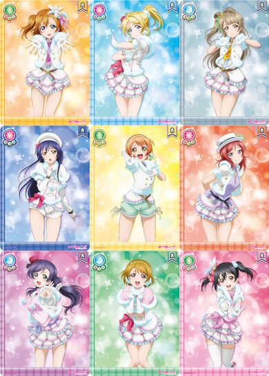 LoveLive! SIC Vol.2 Snow halation R/R+ - 实物图