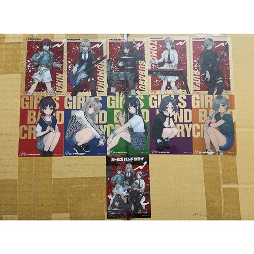 武士道塑料透明收集卡 BTCC GIRLS BAND CRY Vol.2(1)