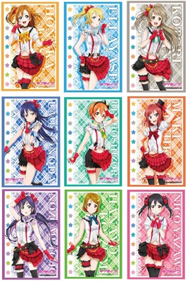 LoveLive! 武士道HG动漫卡套 μ's part.2 僕らは今のなかで 现货