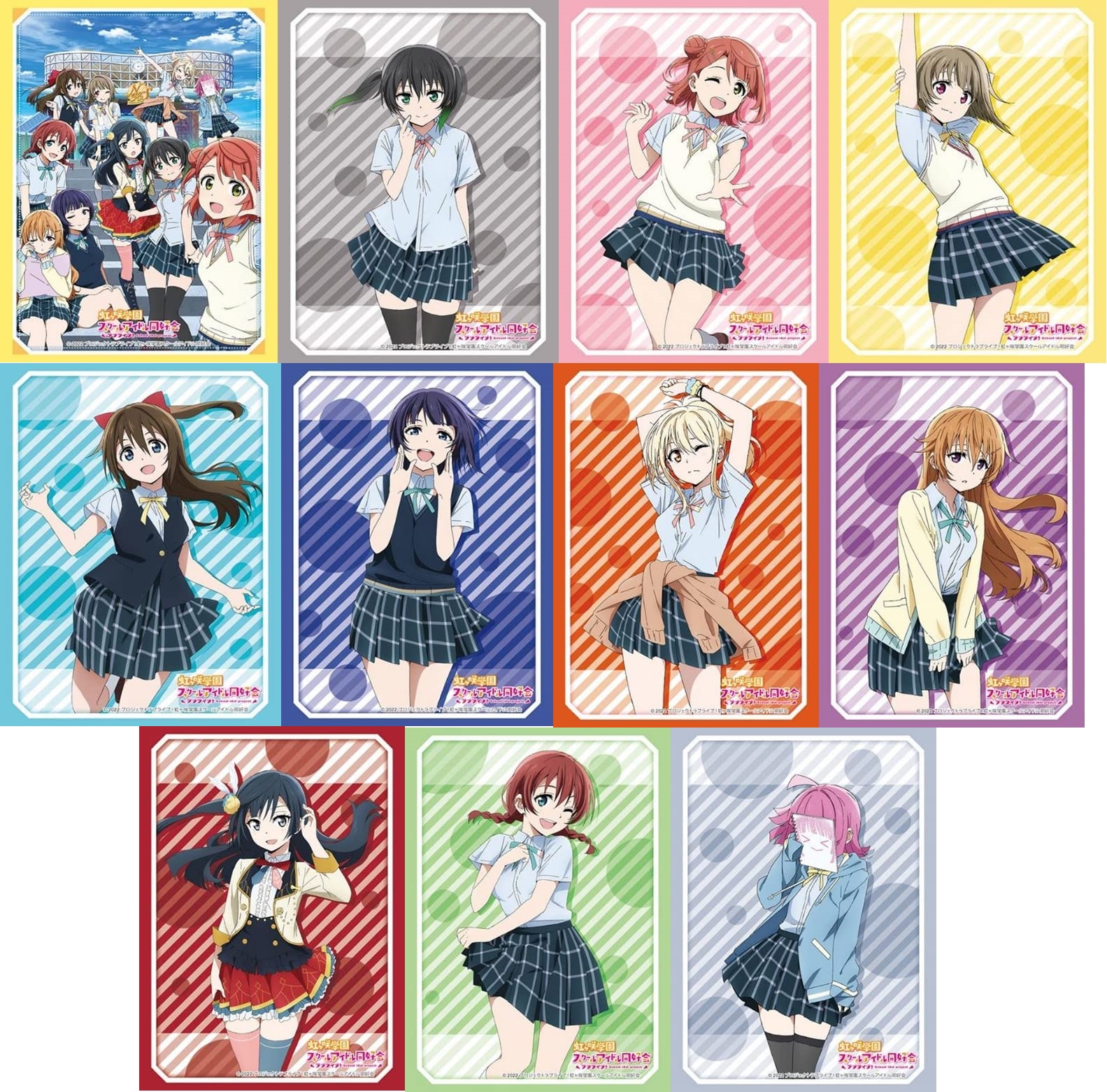 武士道hg卡套虹咲学园偶像日本