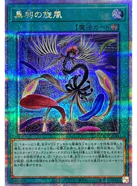 游戏王 1110/QCCP 黑羽之旋风 R/SR/SER/QCSER 日文 日版