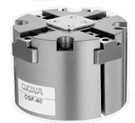 台湾恒佑OKINA三爪四爪機械手气缸CG50/CGF64/80/100/160-8-16-32