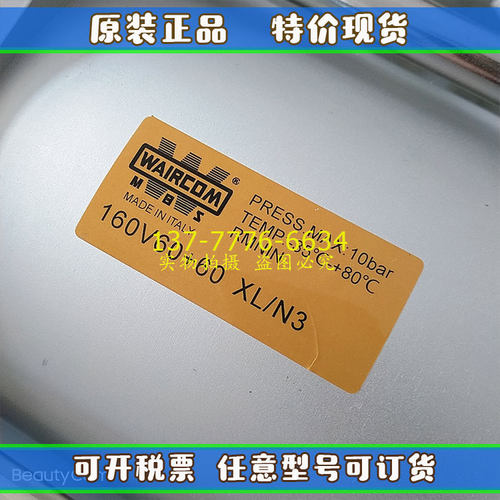 原装意大利WAIRCOM气缸125/300XL/N  160V60+60XL/N3 125/250XL/N