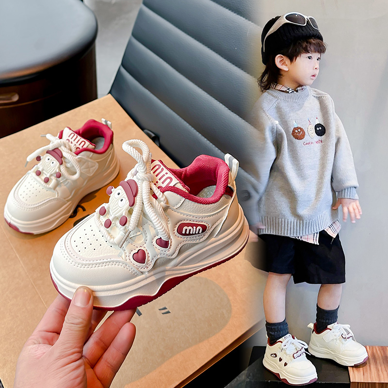 春季新款韩版百搭板鞋儿童运动鞋