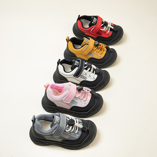 儿童运动鞋户外登山鞋春秋季新款女童透气休闲鞋防滑防水男童鞋子