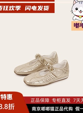 zsazsazsu莎莎苏2025夏阿甘鞋魔术贴珠绣芭蕾运动鞋女ZA65301-41