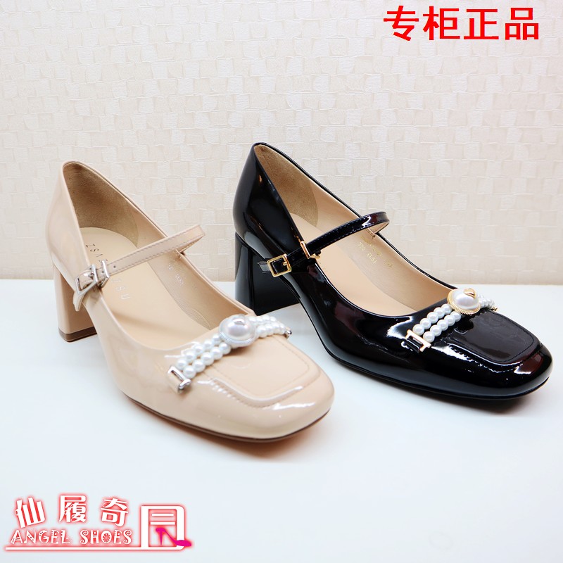 zsazsazsu莎莎苏春季玛丽珍单鞋