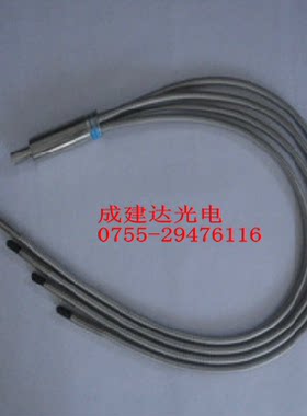 日本原产滨松LC6LC5LC8固化机用A5954-01紫外石英UV光纤导管8分支