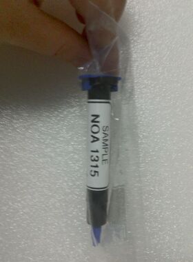 原装进口美国诺兰Norland低折射率NOA1315紫外线固化胶水6G针筒装