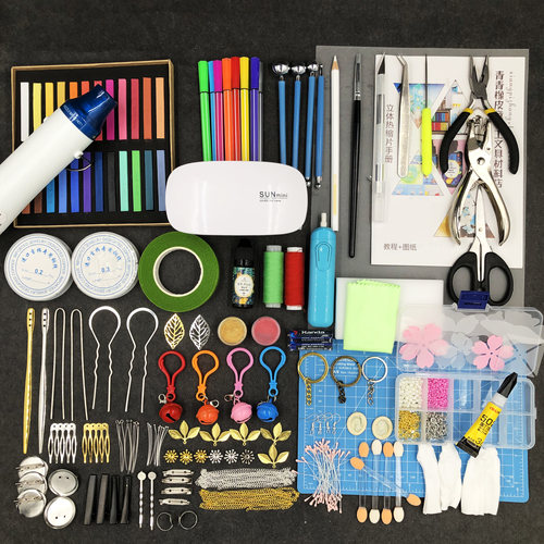 diy包邮套装古风材料包热缩片