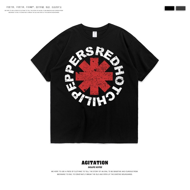 新款纯棉休闲时尚潮流宽松大码