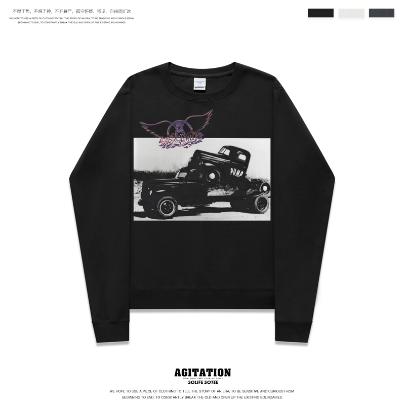 史密斯飞船乐队宽松休闲上衣