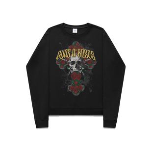 22秋冬新款硬摇滚重金属枪花Guns N' Roses欧美GNR长袖卫衣无帽