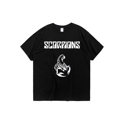 乐队打底衫纯棉摇滚印花短袖t恤