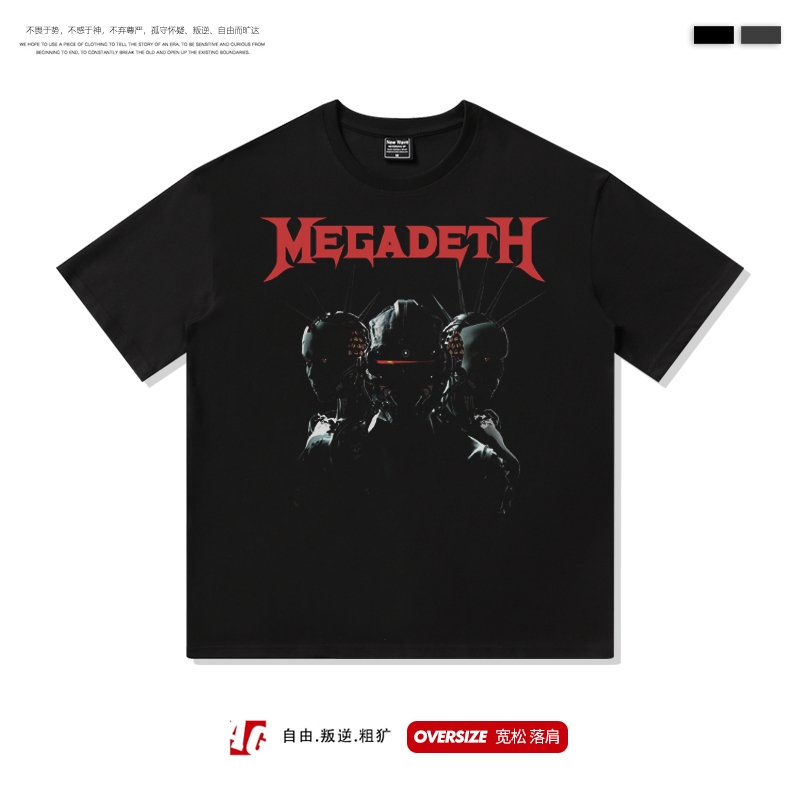 bf嘻哈落肩学生oversize短袖t恤