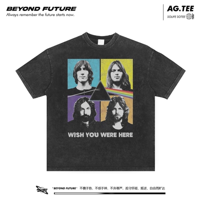 落肩短袖oversize青年