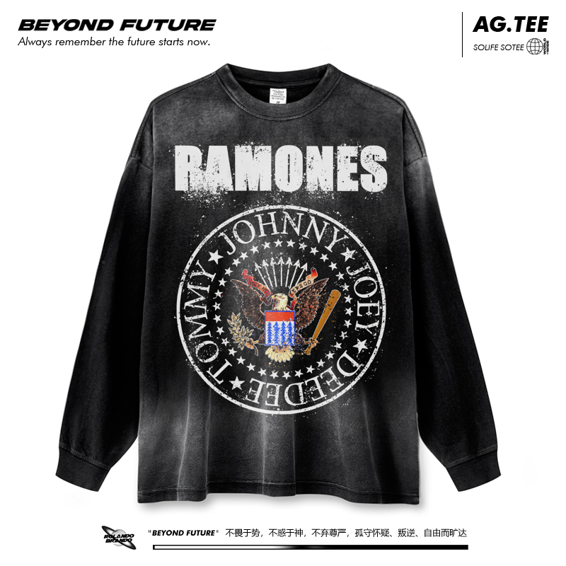 摇滚雷蒙斯乐队上衣Agitation