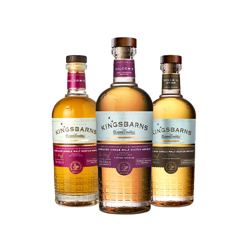 WEMYSS/威姆斯 KINGSBARNS 金岸逐梦 酒厂限量单一麦芽套装/礼盒