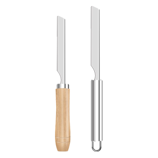 保联猪毛刮刀不锈钢猪肉剃毛刀卖猪肉档刮猪蹄猪皮去毛刨猪毛神器