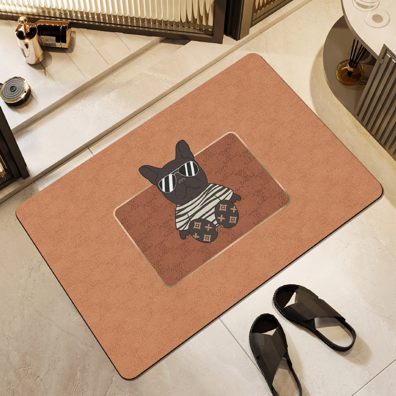 软硅藻泥浴室吸水地垫卫生间门口门垫家用防滑速干脚垫厕所地毯,居家布艺,家用脚垫,淘宝优惠券,粉丝福利购,淘宝优惠卷