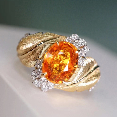 芬达石戒指宝创集复古精致款