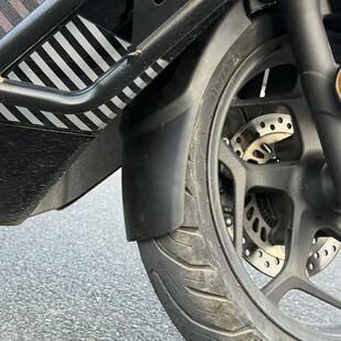 适用于本田NWG150改装前轮延长挡泥板 加装加长前挡泥板 防甩泥沙