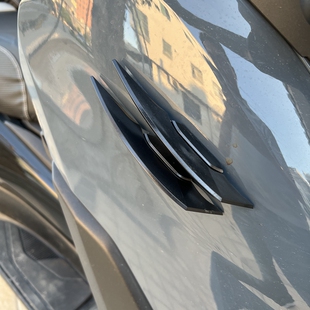 适用20-22款雅马哈NMAX155改装风刀翼 侧风翼侧刀翼刀风翼 定风翼