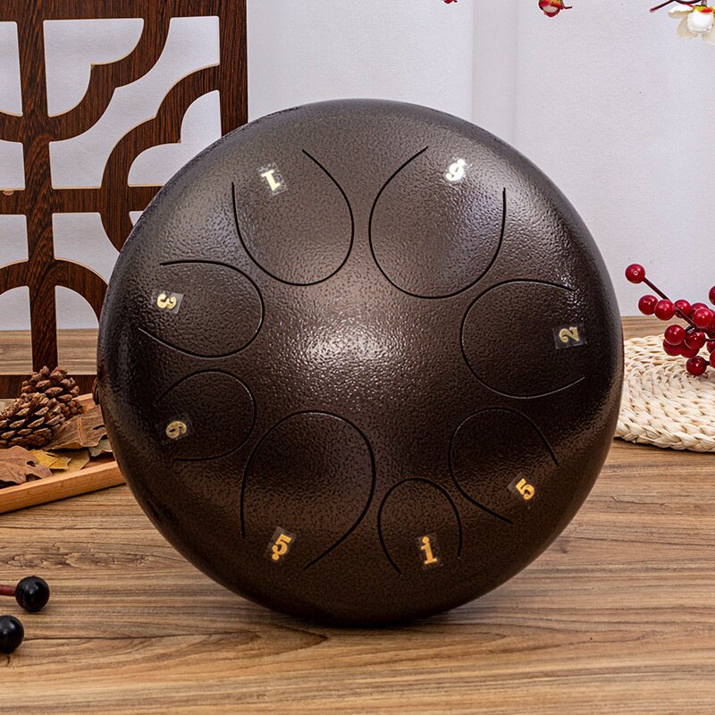 空明鼓空灵鼓全套礼品10寸8音钢舌鼓忘忧鼓打击乐器