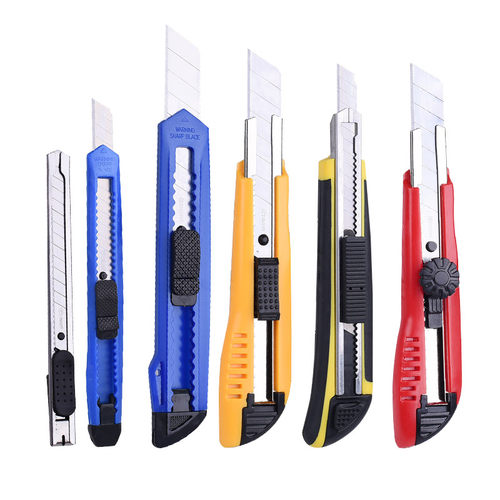 5个创易旋钮锁扣大号家庭美工刀