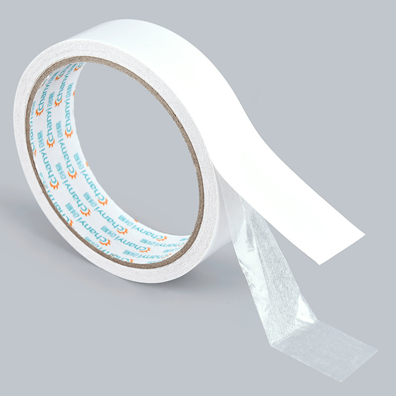 创易胶粘用品15mm*25y双面胶强力双面胶条办公双面胶带棉纸胶