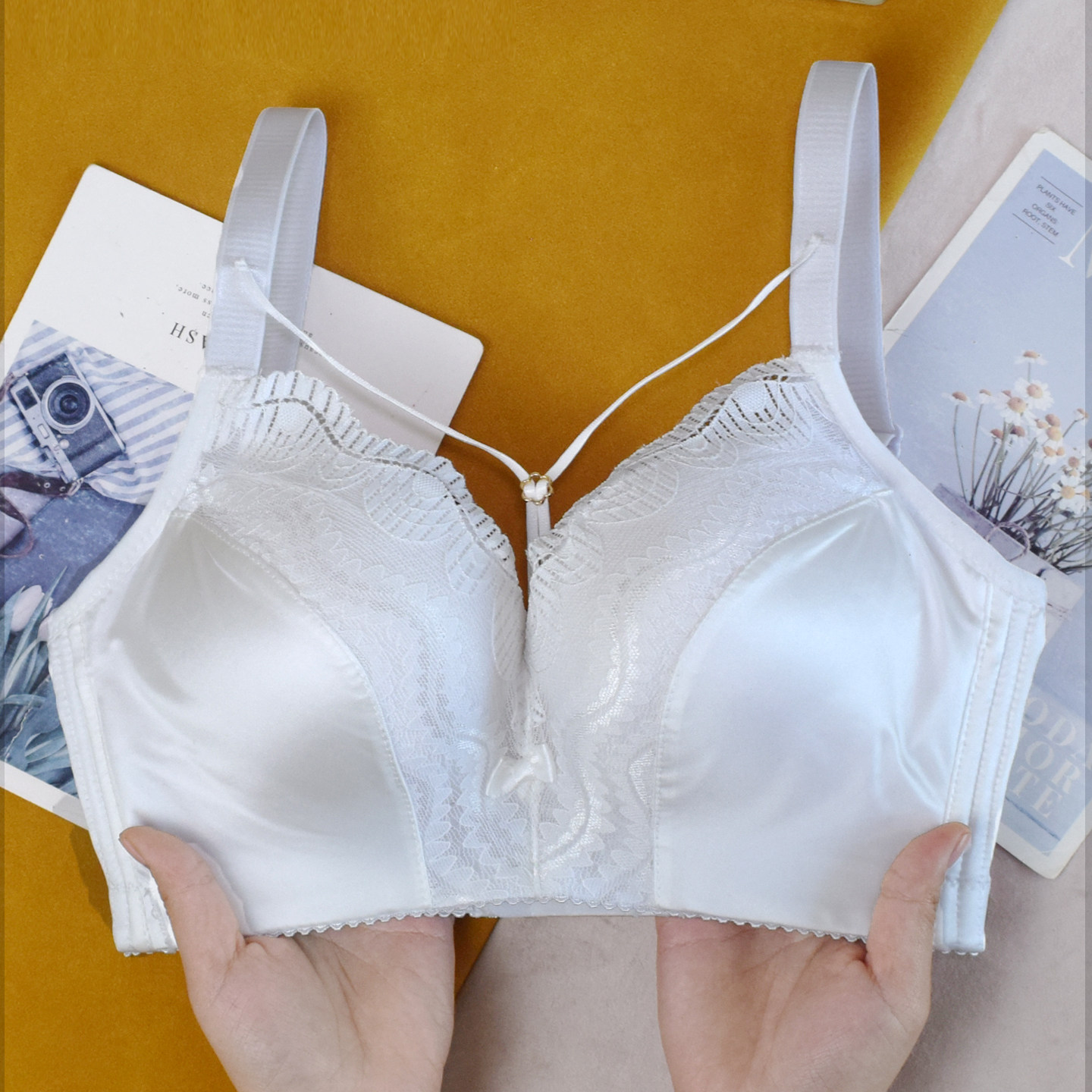 小胸变大神器内衣女士适合平胸的加厚文胸超厚10cm聚拢不空杯8cm
