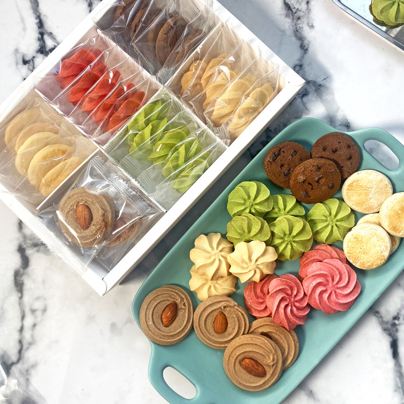 可顿熊 饼干什锦礼盒装 手工曲奇饼干高颜值礼物零食大礼包伴手礼