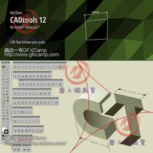 AI工程制图距离测量标注插件中文版CADTools12CS6-2020WinMac A05