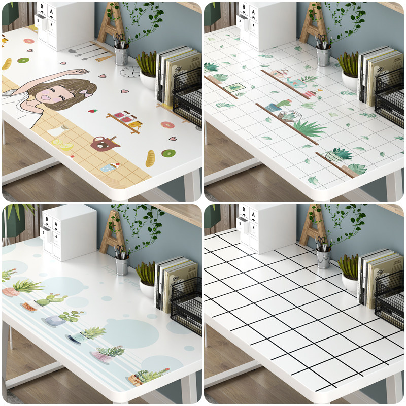 宿舍桌面贴纸大学生改造寝室书桌衣柜子翻新墙纸自粘防水桌贴桌纸,家居饰品,软装墙贴,淘宝优惠券,粉丝福利购,淘宝优惠卷