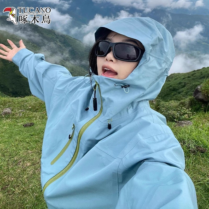 啄木鸟三合一冲锋衣女2025新款