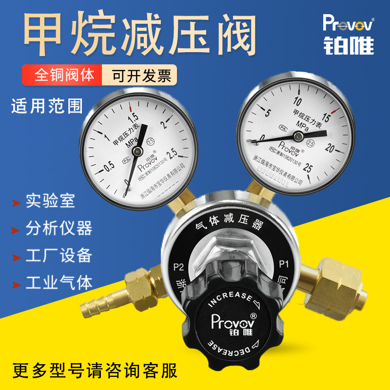 铂唯YQJ-6甲烷减压器CH4