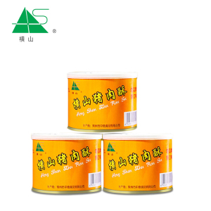 横山肉酥105g210g组合装寿司手工猪肉松老人营养罐装零食肉酥佐餐