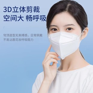 【下单立减50】N95一次性独立包装3d立体透气五层加厚防护口罩_XJ