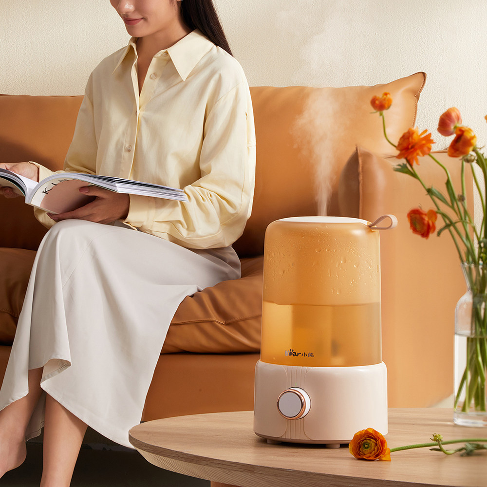 小熊加湿器家用卧室静音孕妇婴儿专用大喷雾量迷你小型香薰喷雾机