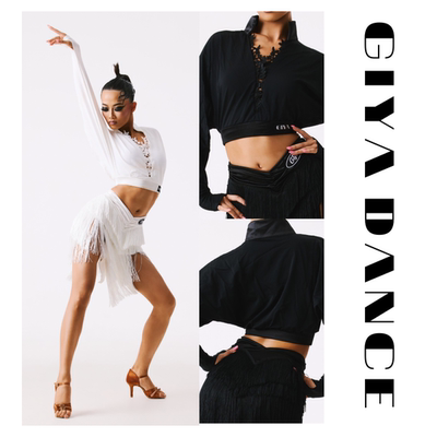 GIYA吉雅女士拉丁舞服上衣