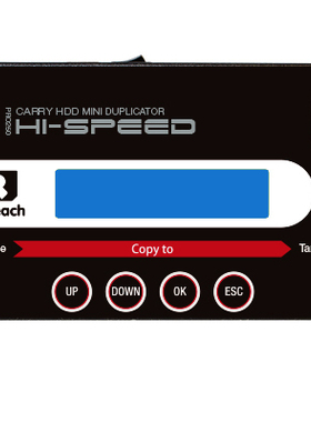 佑华PRO-B1981 SATA3.0高速硬盘拷贝机530MB/S MSATA NGFF拷贝机