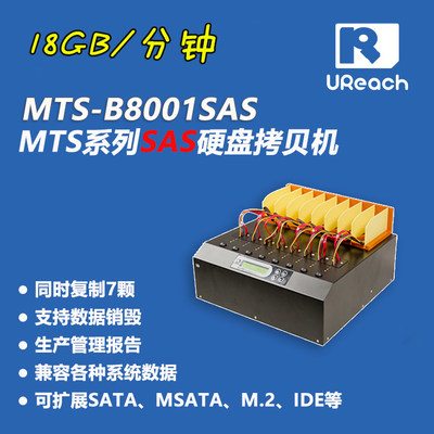 佑华MT-B8001SAS硬盘拷贝机 服务器硬盘系统数据备份克隆 传盘机