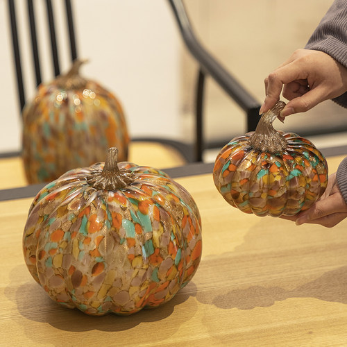 柏梵轻奢创意桌面琉璃摆件