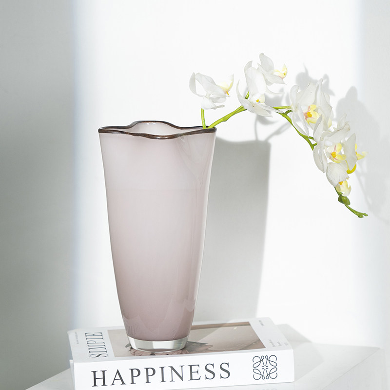 柏梵中古轻奢四叶草花瓶客厅