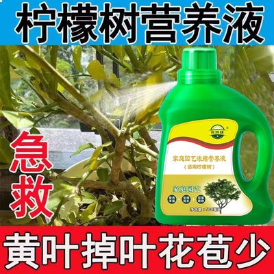 柠檬树肥料专用肥营养液青柠檬盆栽植物果树树苗养花复合有机花肥