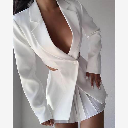 Womensuitcoa欧美新款