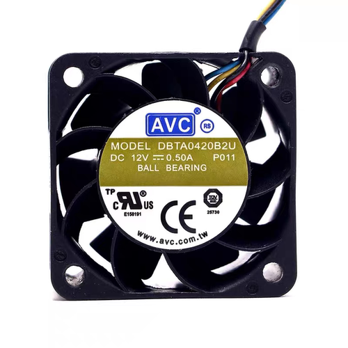 AVC DBTA0420B2U 4020 12V 0.50A 4CM大风量散热风扇