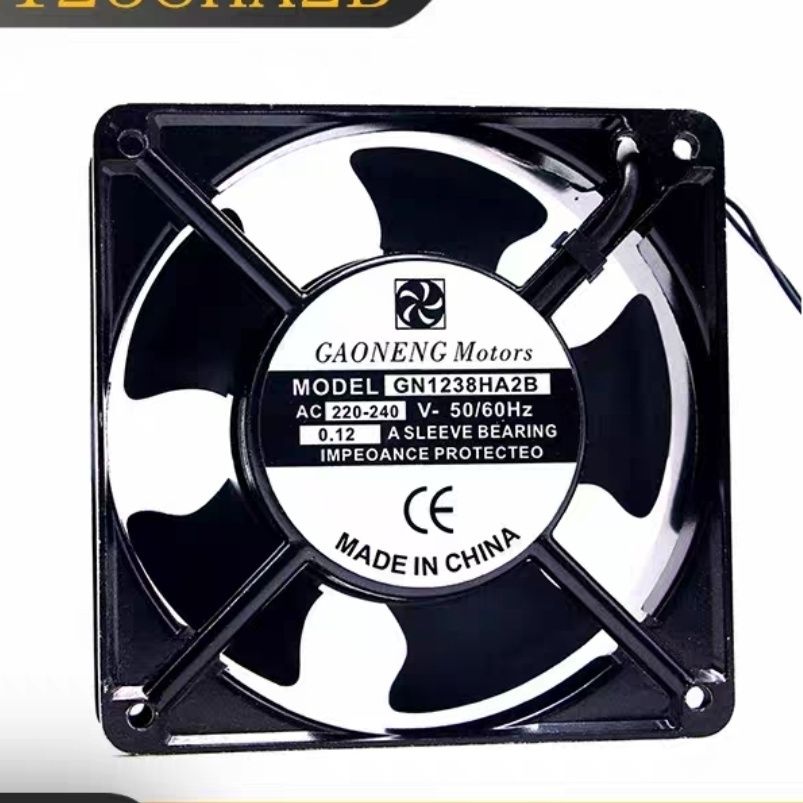 GAONENG GN1238HA2B 12038 220-240V 0.12A 12CM 机柜 散热风扇